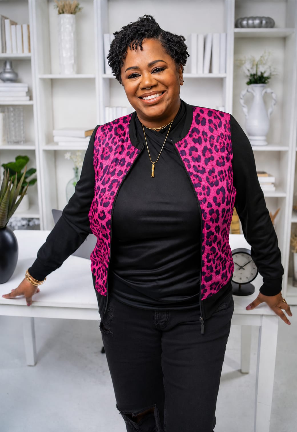Aymanie Nelson, founder of Enerlocks